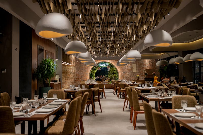 Inside Seasons Pizza restaurant - warm, welcoming dining space