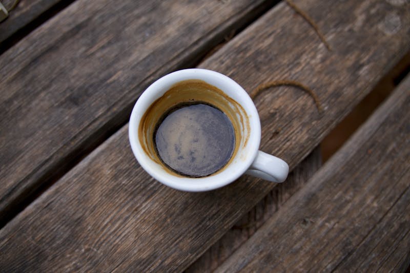 Warm garlic bread slices
